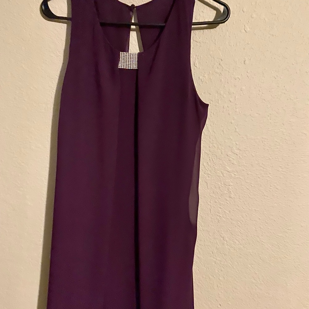 SOLD MSK purple dress